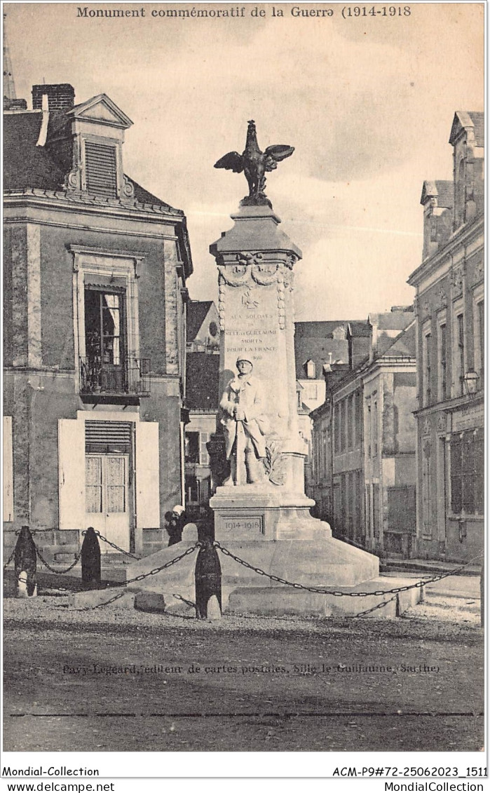ACMP9-72-0822 - Monument Commémoratif De La Guerre SILLE LE GUILLAUME - Sille Le Guillaume