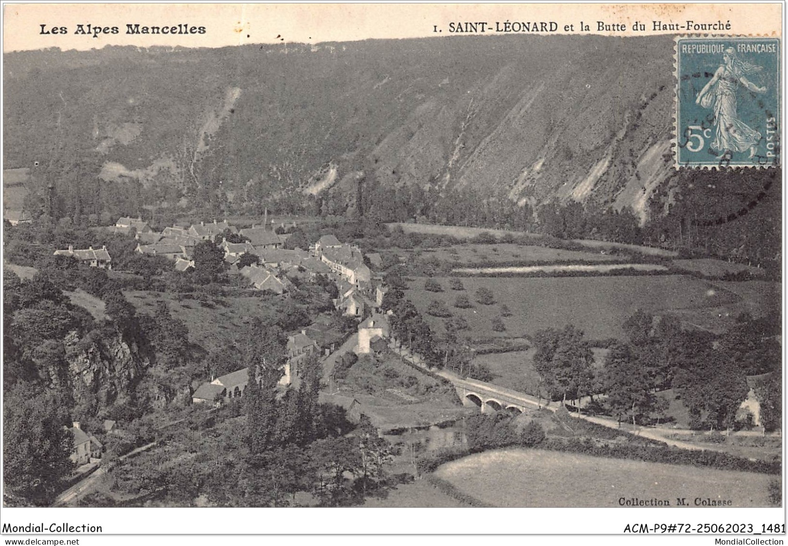 ACMP9-72-0807 - Les Alpes Mancelles - SAINT-LEONARD Et La Butte Du Haut-fourché  - Saint Leonard Des Bois