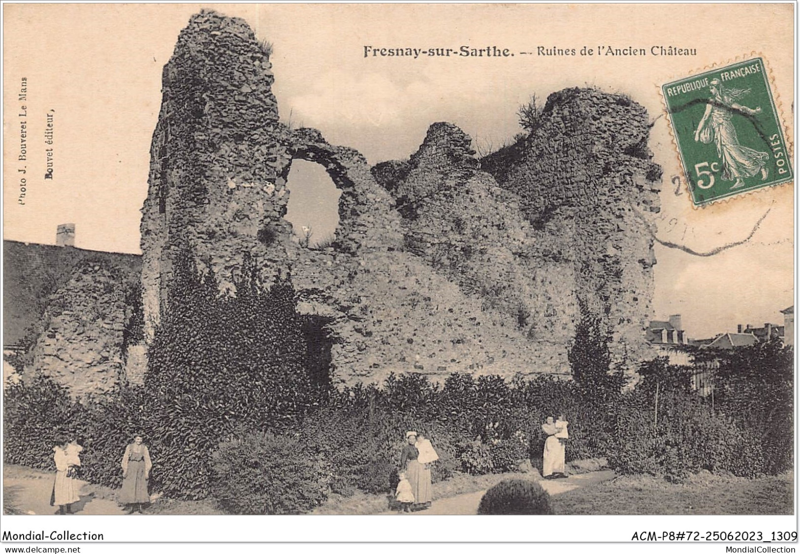 ACMP8-72-0721 - FRESNAY-SUR-SARTHE - Ruines De L'ancien Château  - La Fresnaye Sur Chédouet