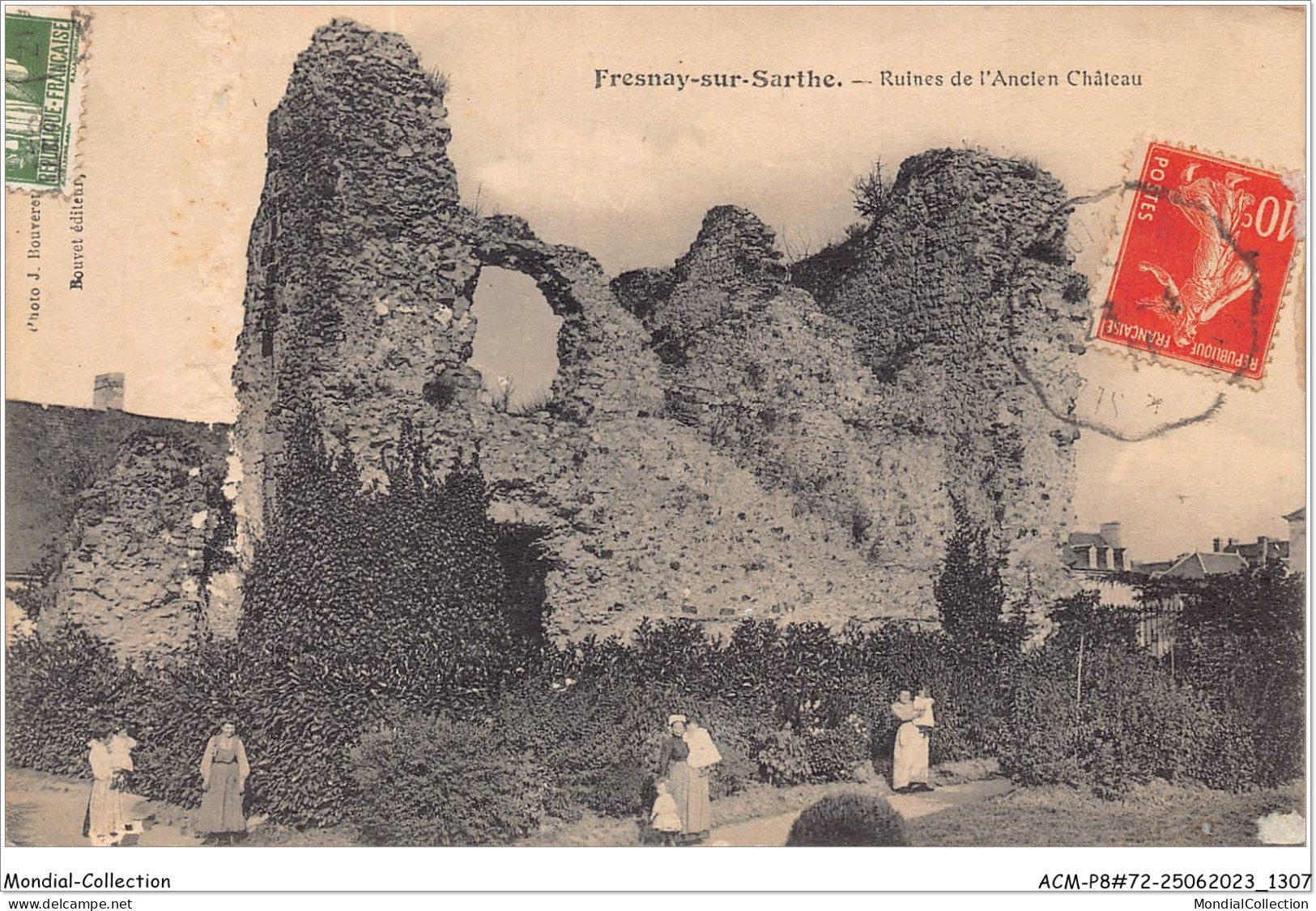 ACMP8-72-0720 - FRESNAY-SUR-SARTHE - Ruines De L'ancien Château  - La Fresnaye Sur Chédouet