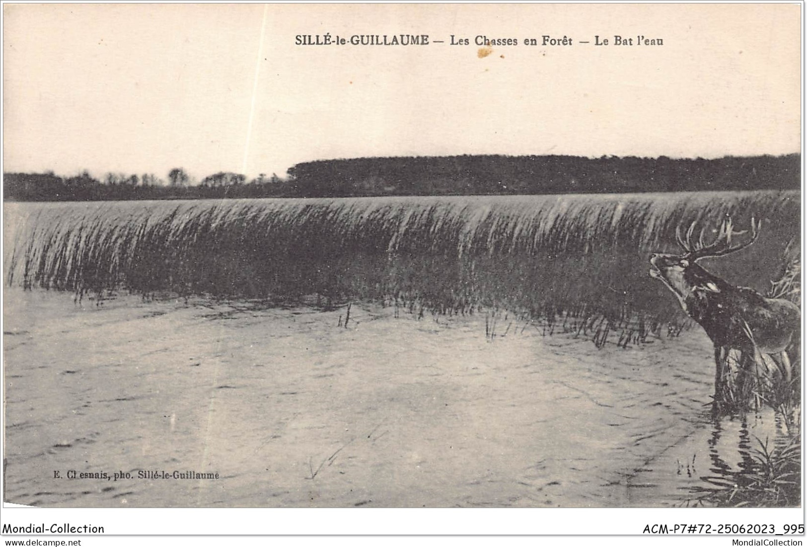 ACMP7-72-0563 - SILLE-LE-GUILLAUME - Les Chasses En Forêt - Le Bat L'eau - Sille Le Guillaume