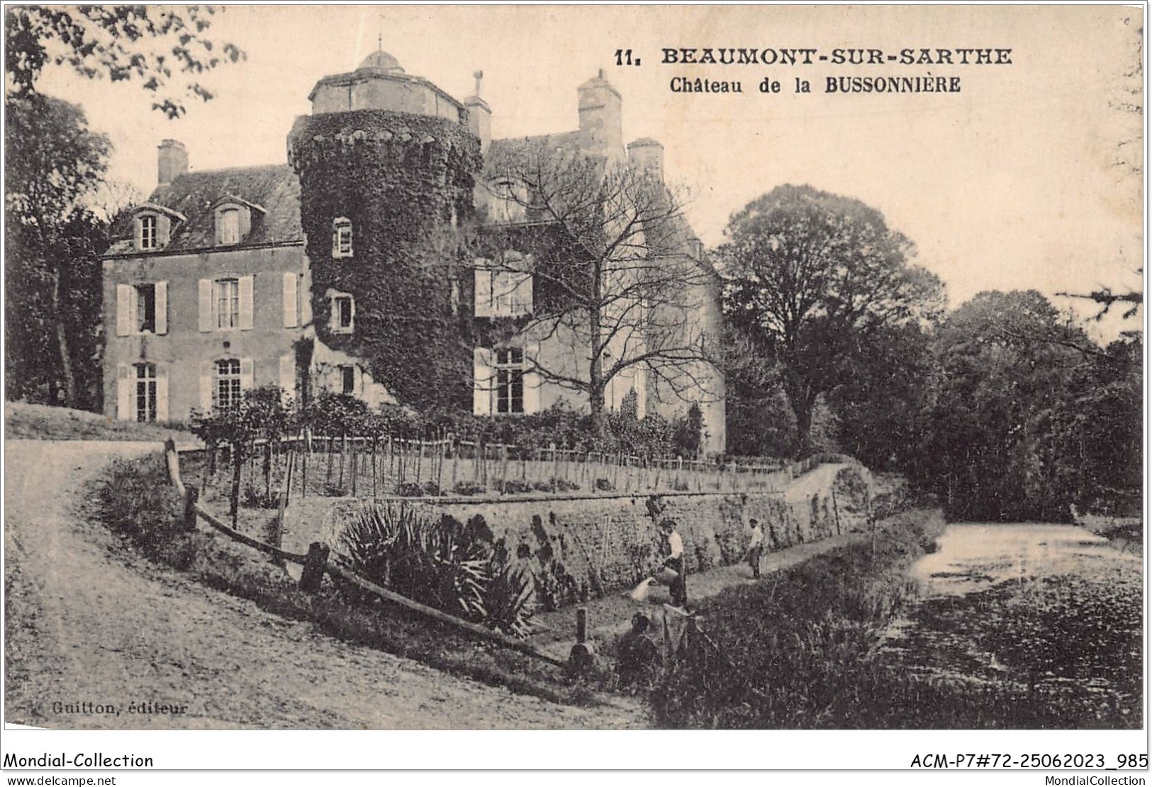 ACMP7-72-0558 - BEAUMONT-SUR-SARTHE - Château De La Bussonnière  - Beaumont Sur Sarthe