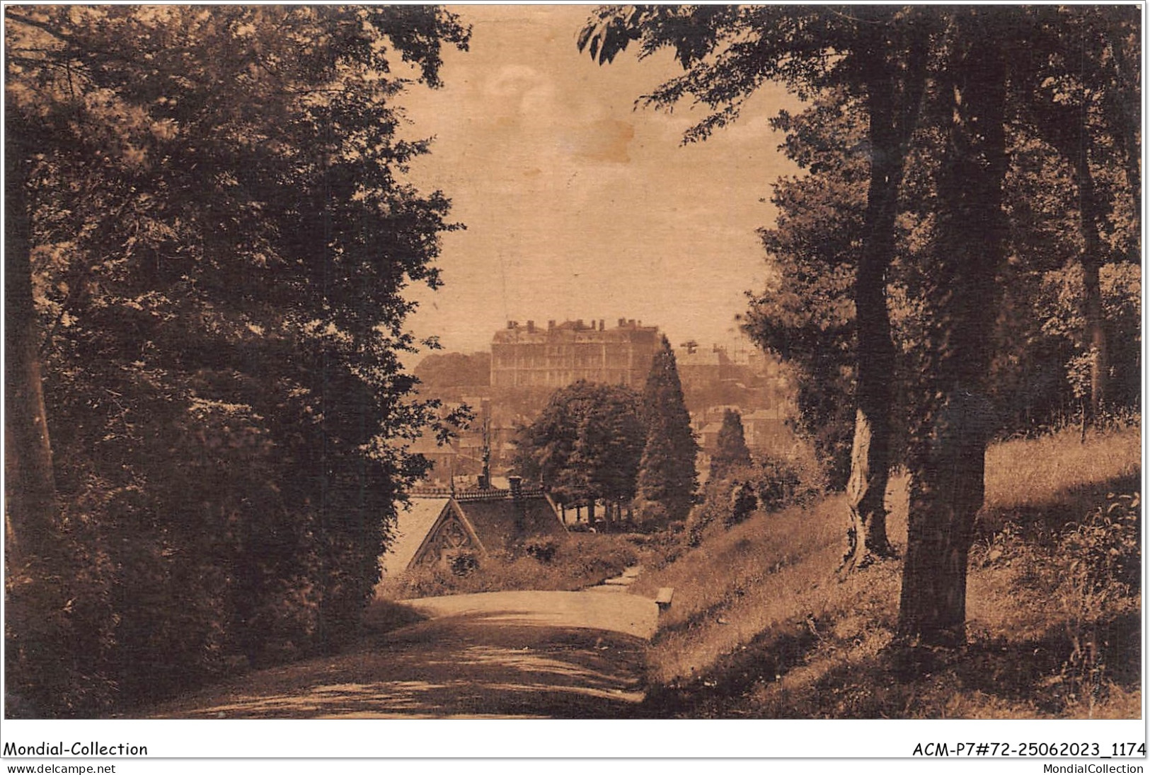 ACMP7-72-0653 - SABLE - Le Château Vu Du Jardin De La Ville  - Sable Sur Sarthe