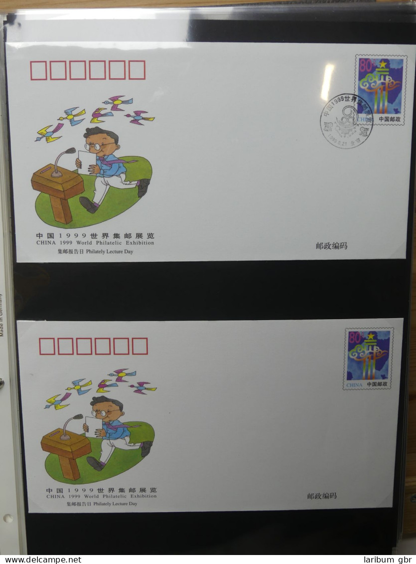 China Ca. 150 FDCs Aus Den 90er Jahren Im Ringbinder #LY643 - Sonstige & Ohne Zuordnung