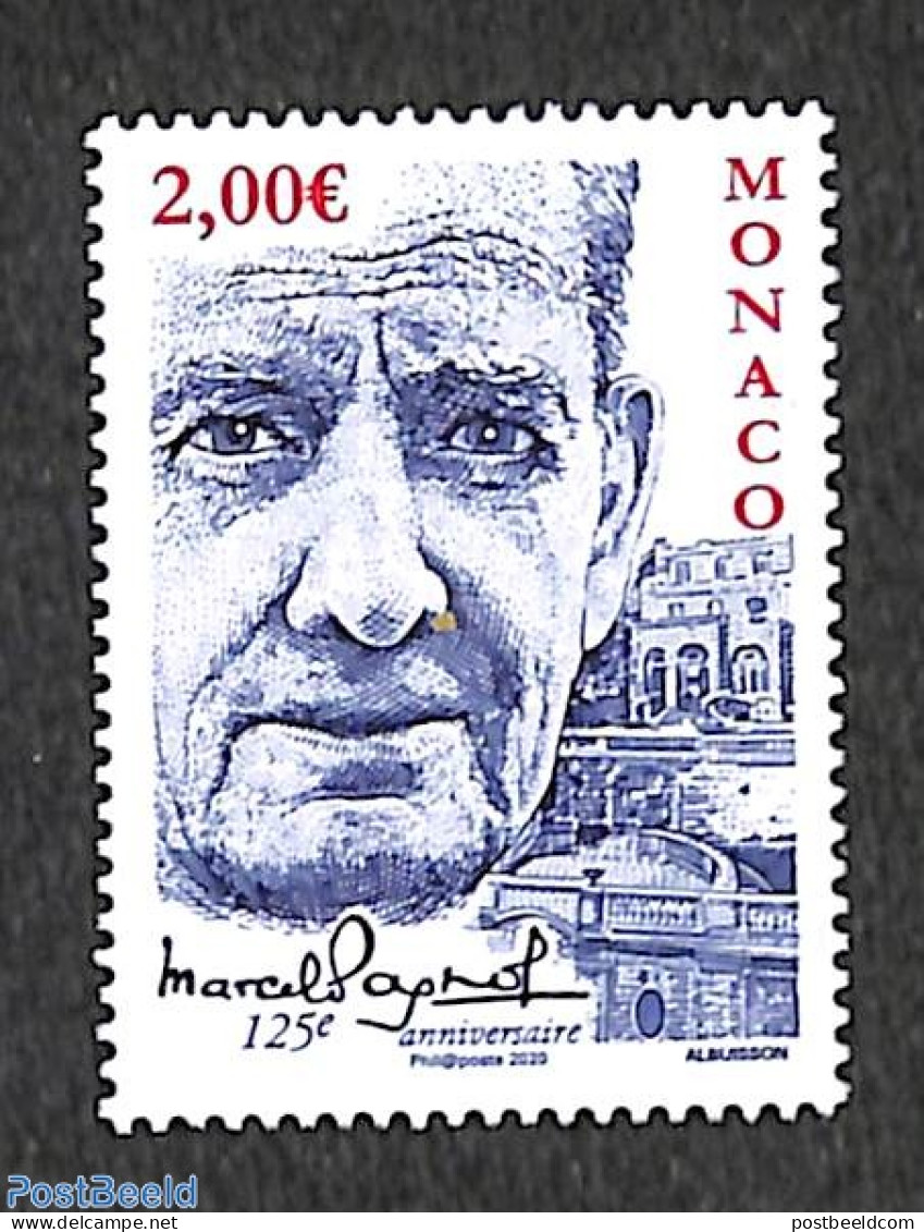 Monaco 2020 Marcel Pagnol 1v, Mint NH - Nuevos