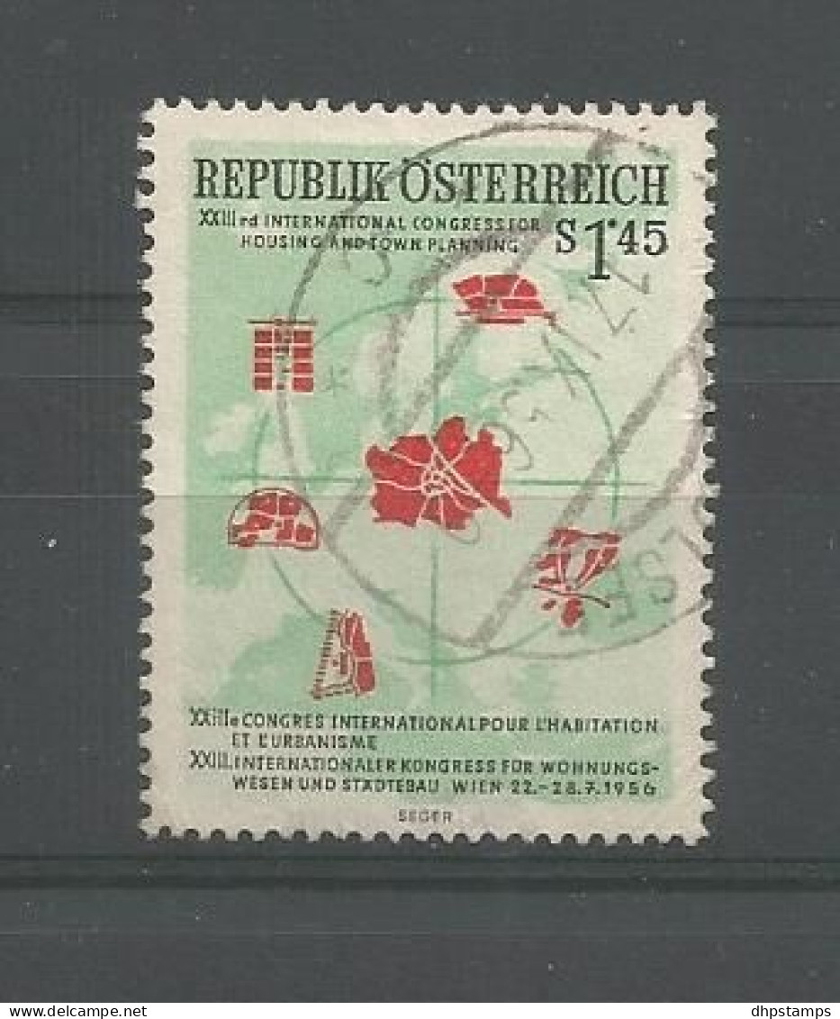 Oostenrijk 1956 Urbanisation Y.T. 860 (0) - Gebruikt
