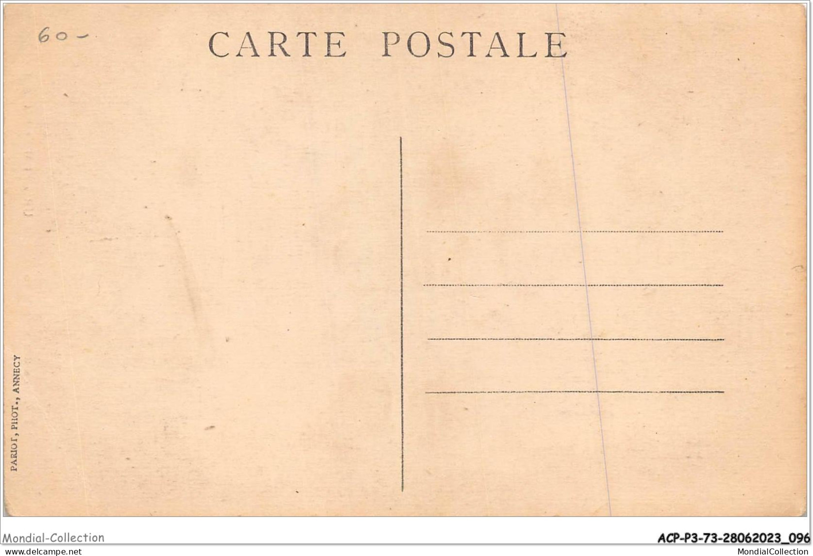 ACPP3-73-0234 -  Costumes De Savoie - BOURG-ST-MAURICE  - Bourg Saint Maurice