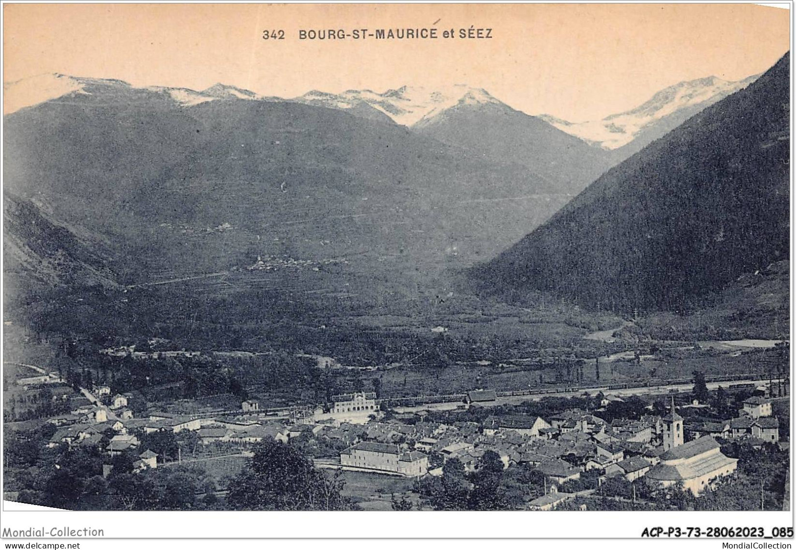 ACPP3-73-0229 -  BOURG-ST-MAURICE Et SEEZ - Bourg Saint Maurice