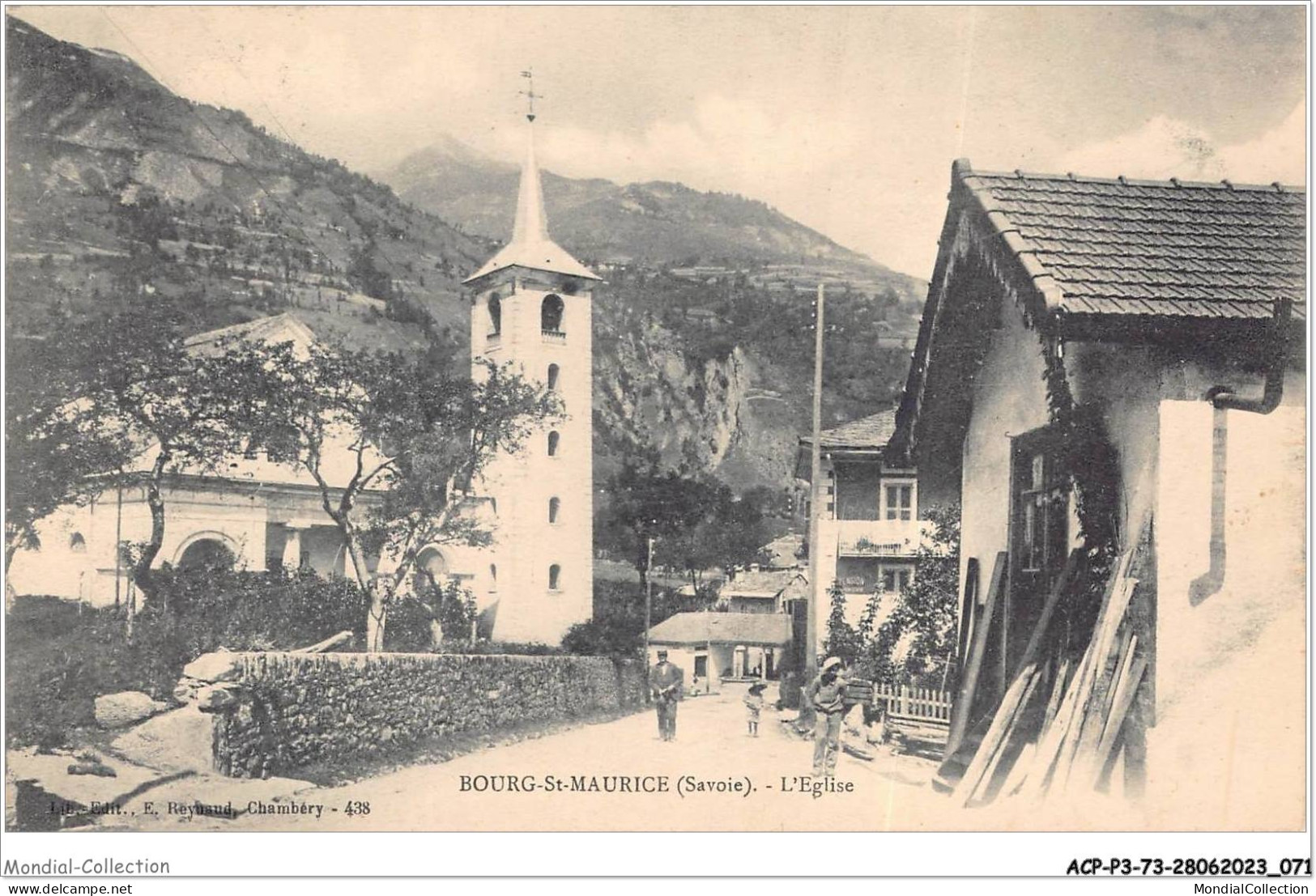 ACPP3-73-0222 - BOURG-ST-MAURICE - L'eglise - Bourg Saint Maurice