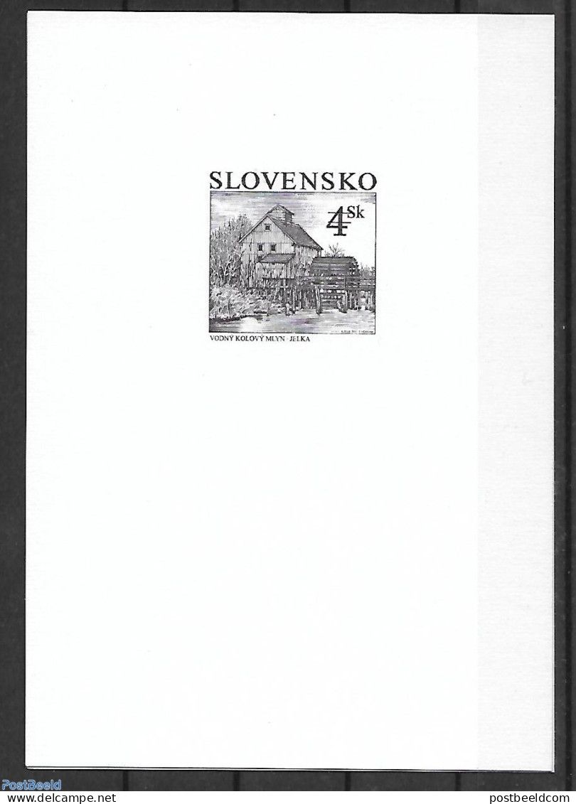 Slovakia 1997 Special Sheet , Mint NH, Various - Mills (Wind & Water) - Nuevos