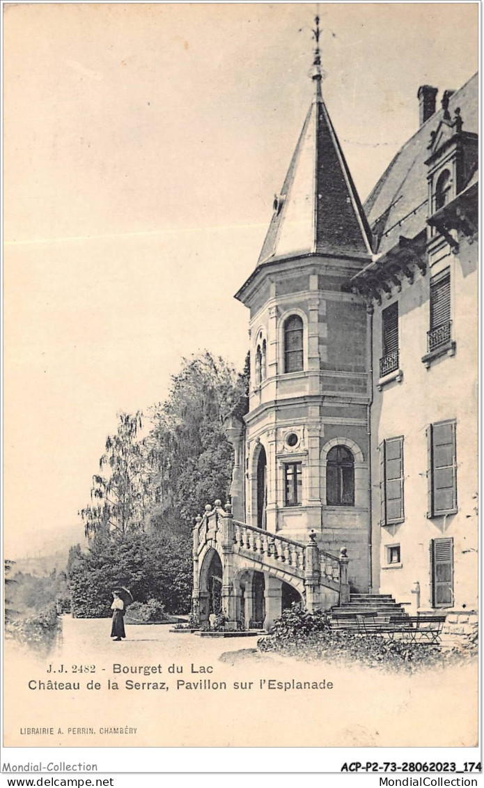 ACPP2-73-0179 - BOURGET-DU-LAC - Chateau De La Serraz - Pavillon Sur L'esplanade - Le Bourget Du Lac