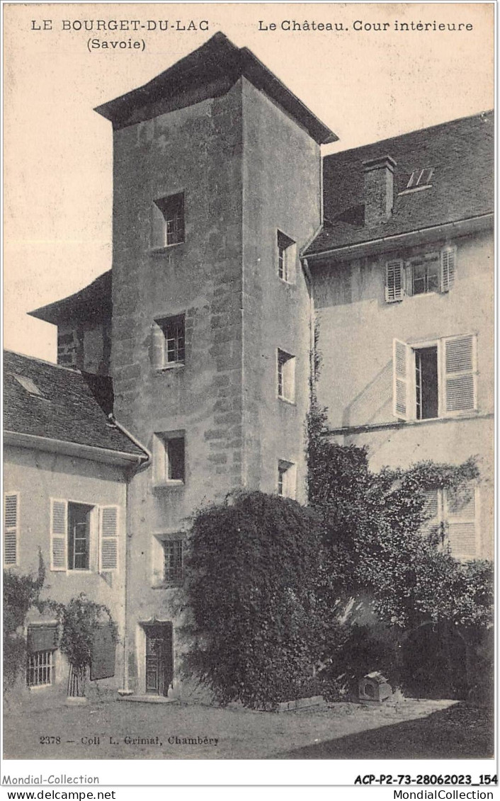 ACPP2-73-0169 - LE-BOURGET-DU-LAC - Le Chateau - Cour Interieure - Le Bourget Du Lac