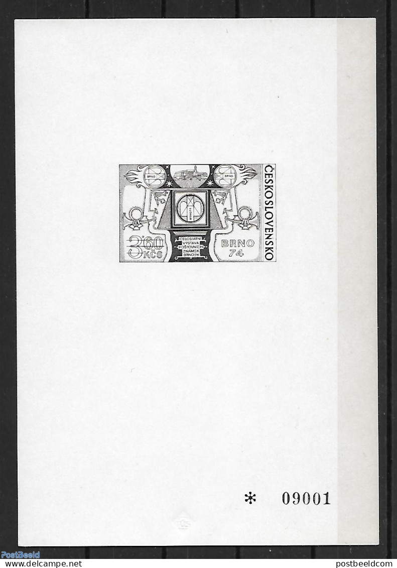 Czechoslovkia 1974 Special Sheet , Mint NH, Stamp Day - Sonstige & Ohne Zuordnung