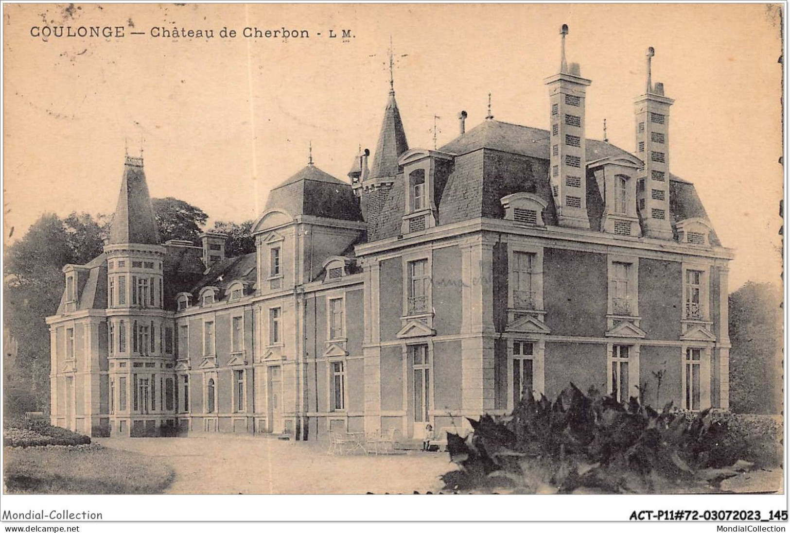 ACTP11-72-1086 - COULONGE - Château De Cherbon - Saint Calais