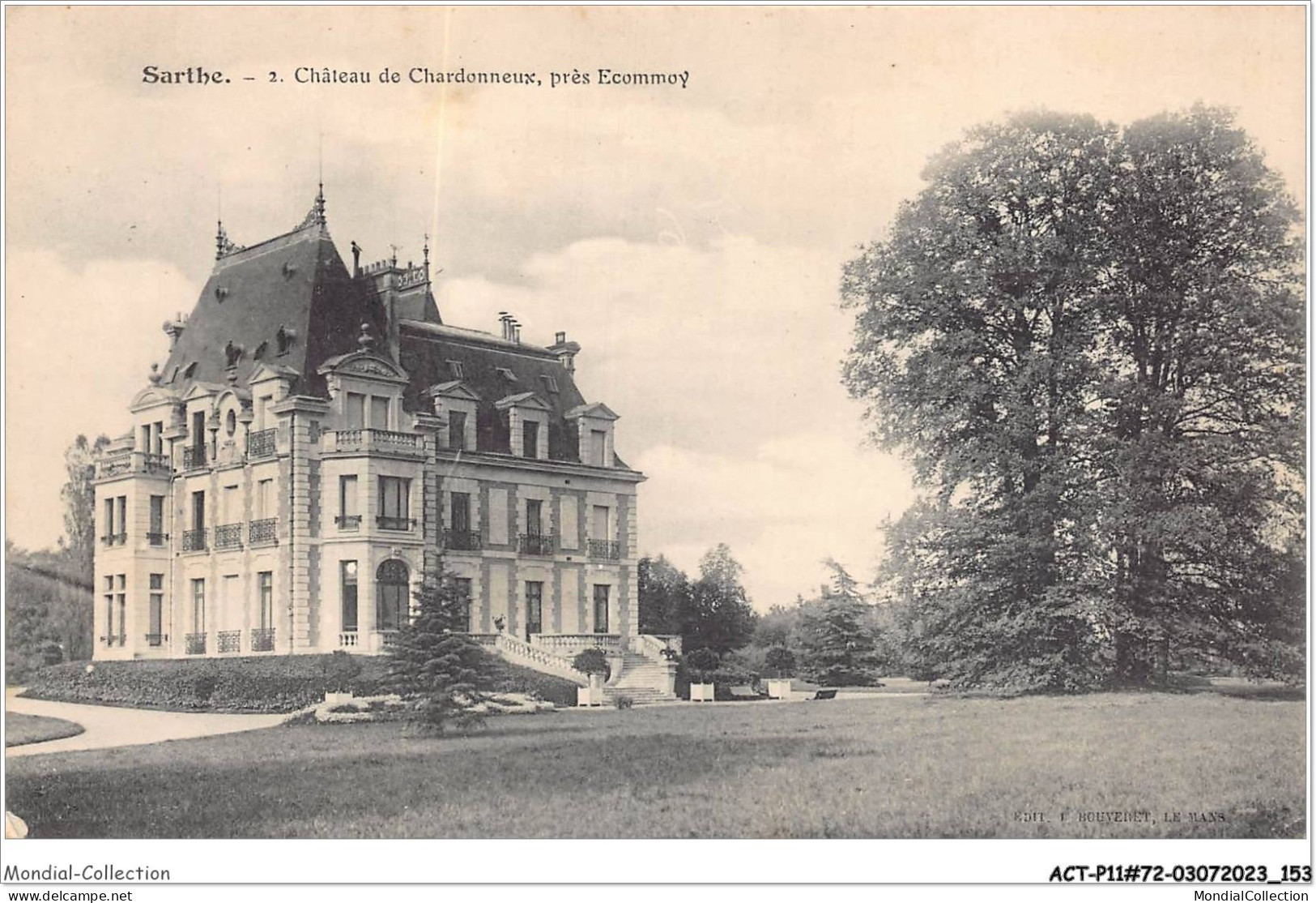 ACTP11-72-1090 - ECOMMOY - Château De Chardonneux - Ecommoy