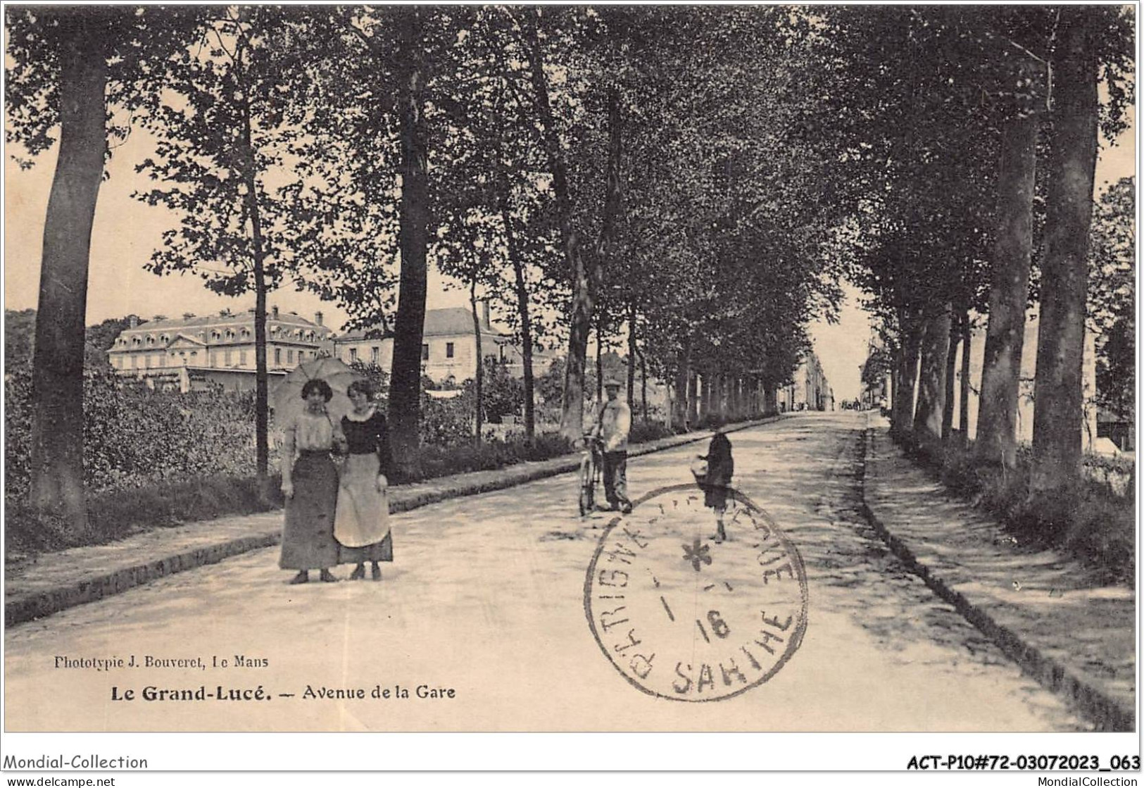 ACTP10-72-0954 - LE GRAND-LUCE - Avenue De La Gare - Le Grand Luce