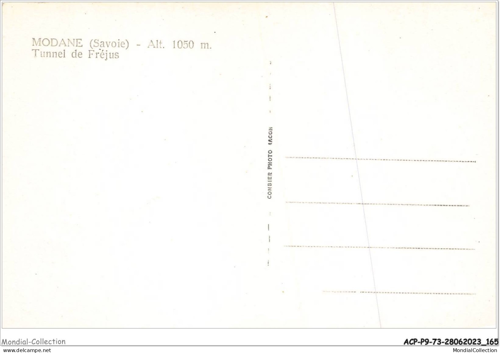 ACPP9-73-0832 - MODANE - Tunnel De Frejus - Modane