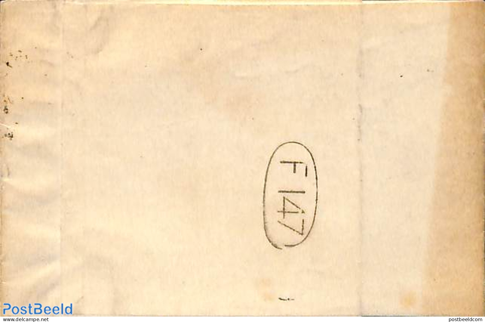 Netherlands 1888 Folding Cover From/to Amsterdam. Drukwerkzegel 1 Cent , Postal History - Lettres & Documents