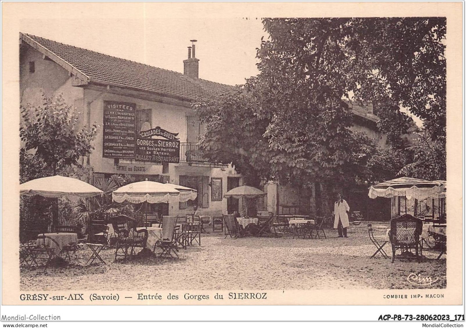 ACPP8-73-0745 - GRESY-SUR-AIX - Entrée Des Gorges Du SIERROZ - Gresy Sur Aix