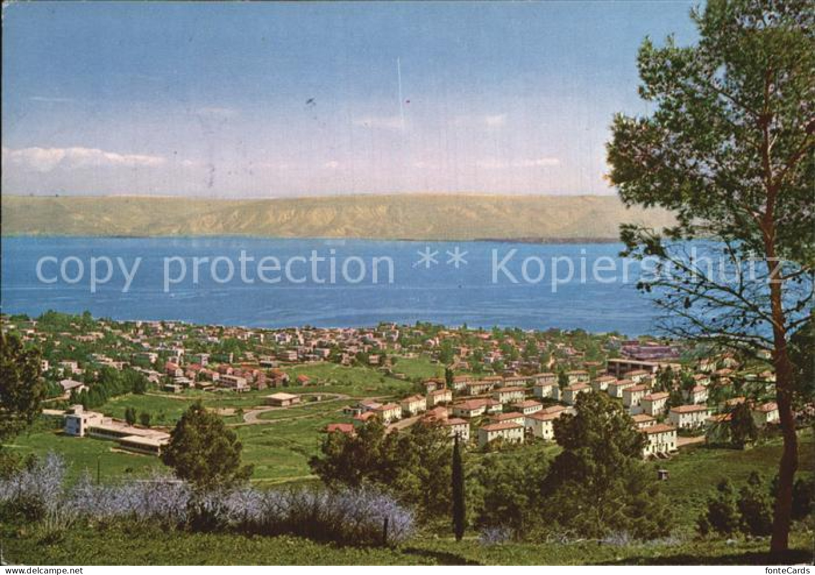 42554282 Tiberias General View With Lake Of Galilee Tiberias - Israël