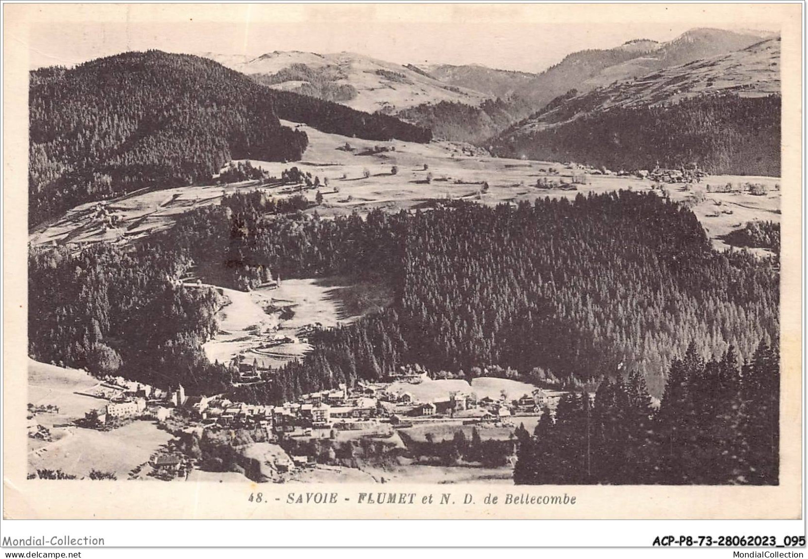 ACPP8-73-0707 - SAVOIE - FLUMET Et N.D De Bellecombe - Albertville