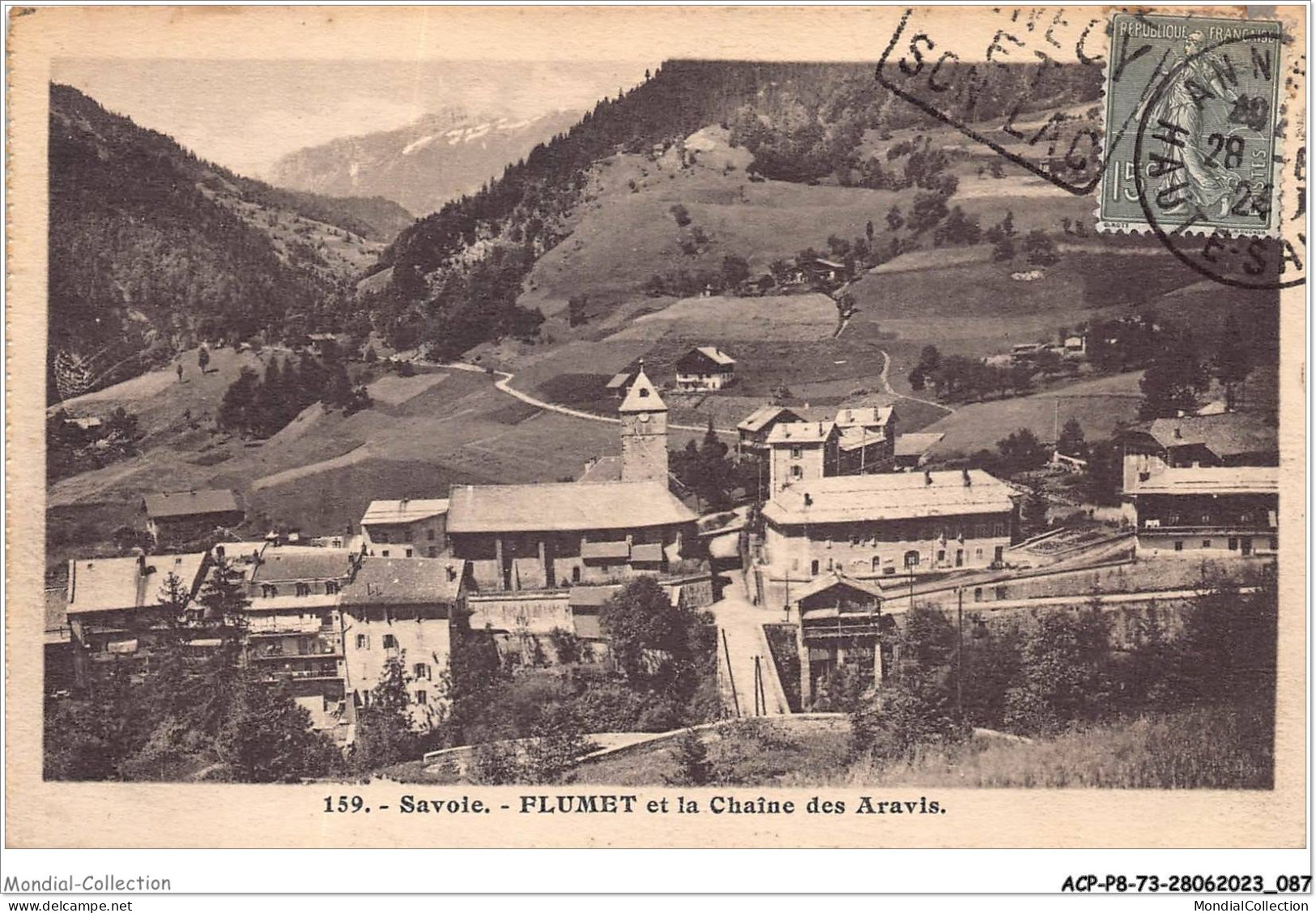 ACPP8-73-0703 - Savoie - FLUMET Et La Chaine Des Aravis - Albertville