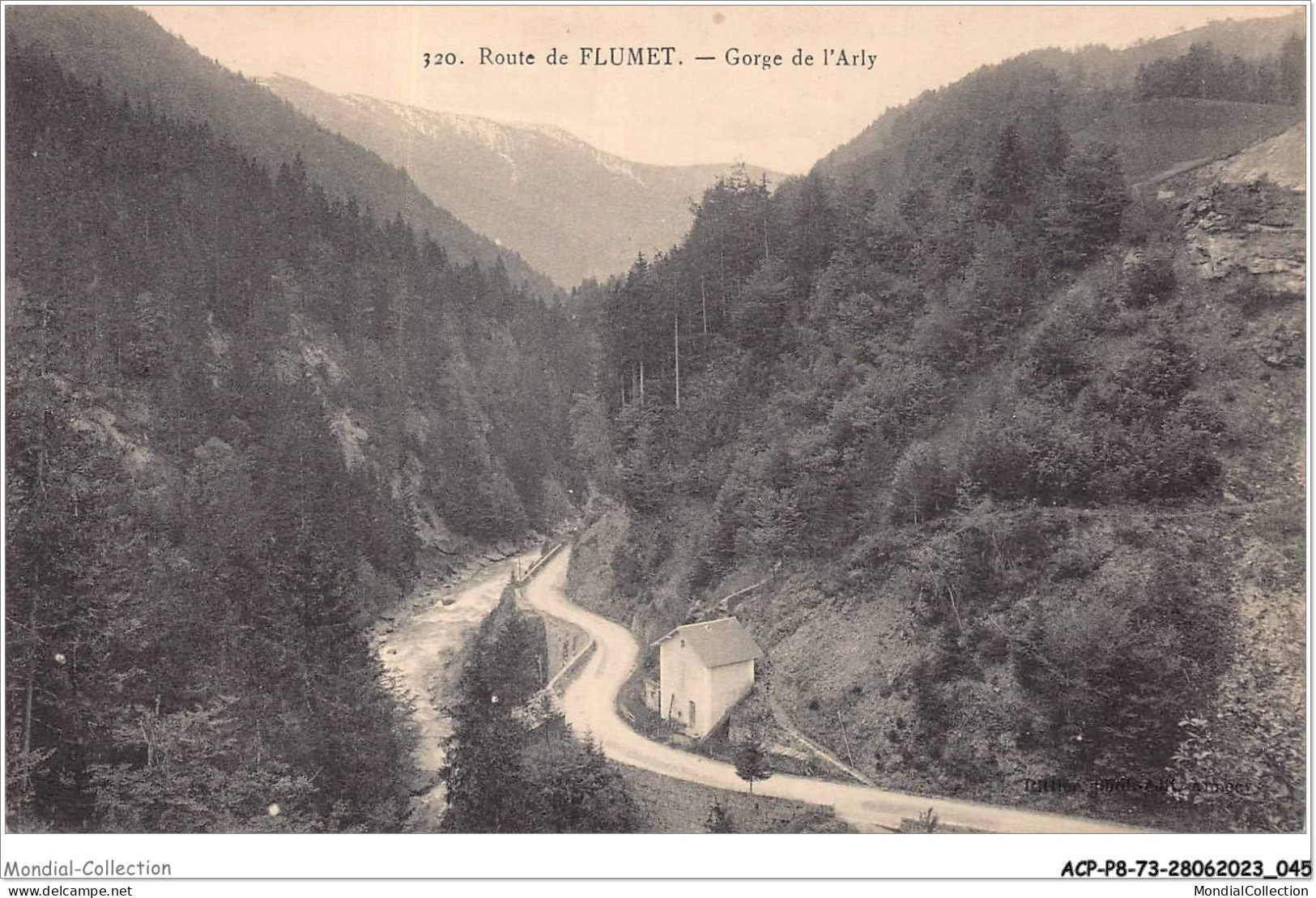 ACPP8-73-0682 - Route De FLUMET - Gorges De L'arly  - Albertville