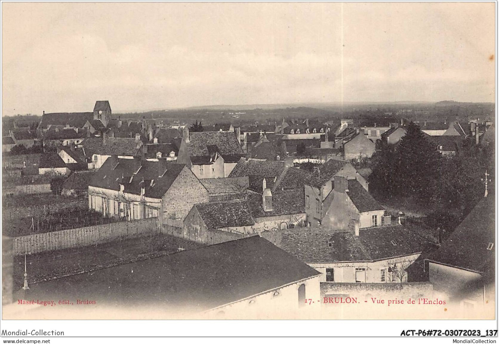 ACTP6-72-0564 - BRULON - Vue Prise De L'enclos - Brulon