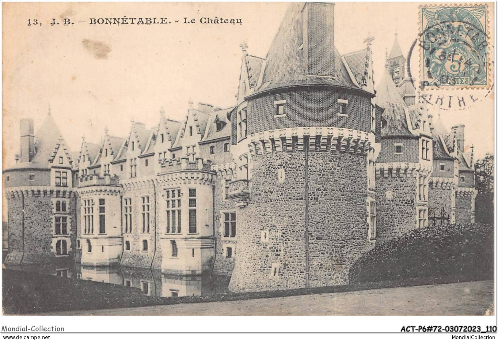 ACTP6-72-0550 - BONNETABLE - Le Château  - Bonnetable