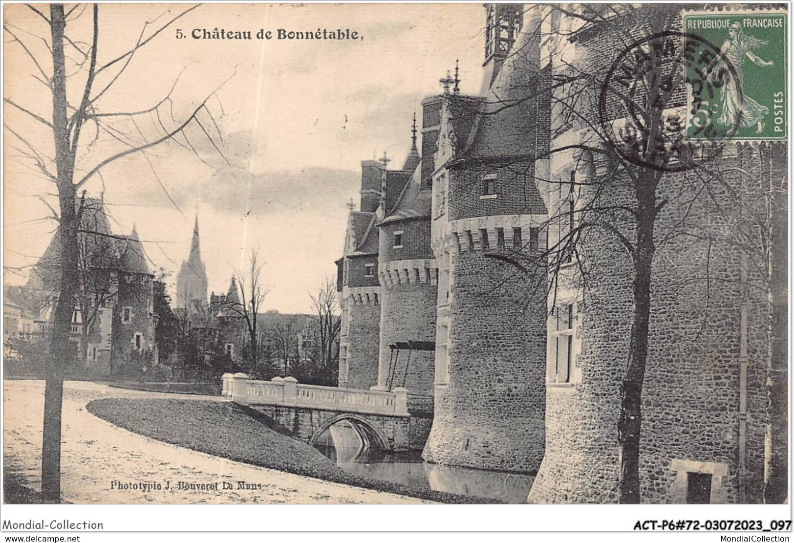 ACTP6-72-0543 - BONNETABLE - Le Château  - Bonnetable