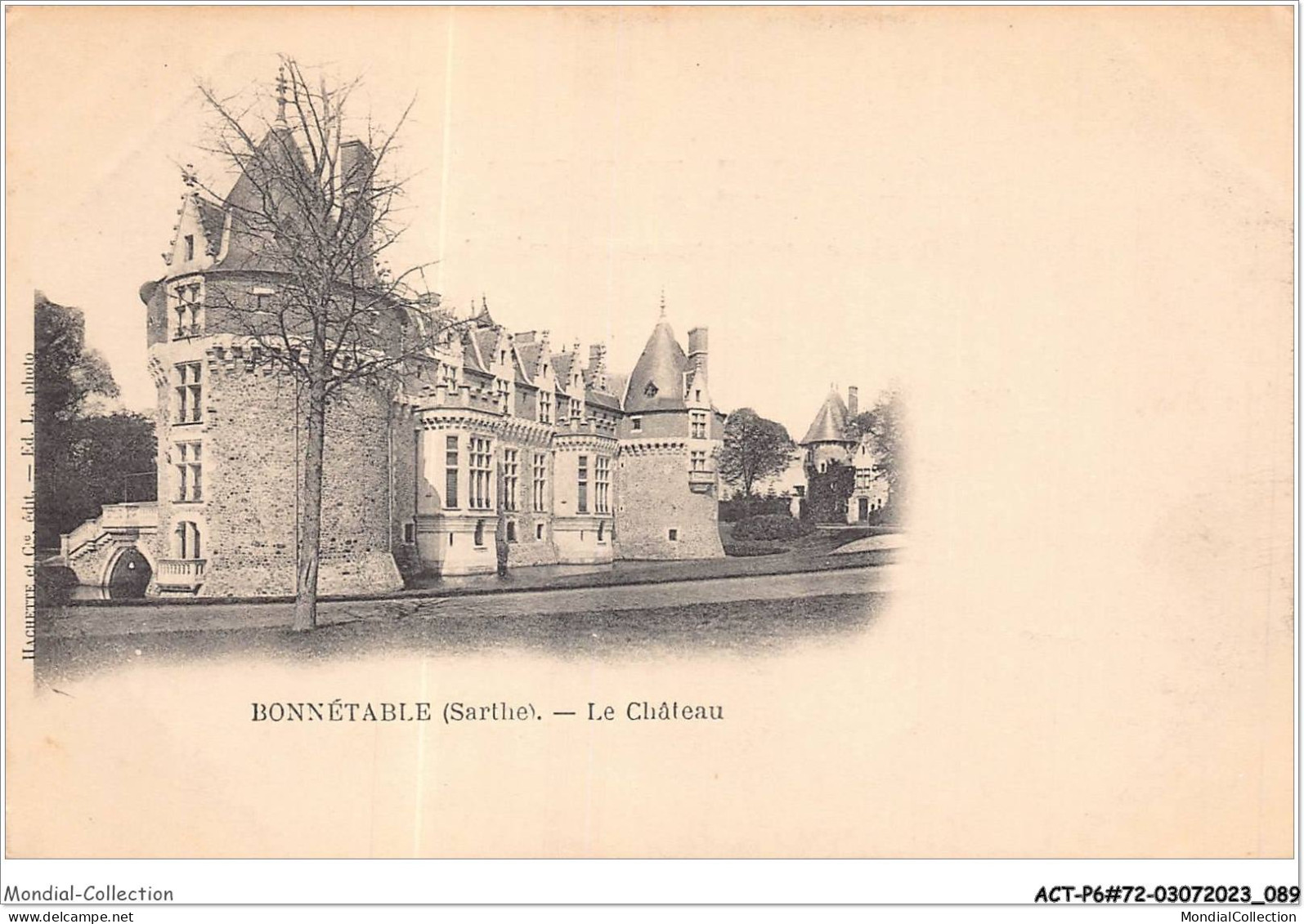 ACTP6-72-0539 - BONNETABLE - Le Château - Bonnetable