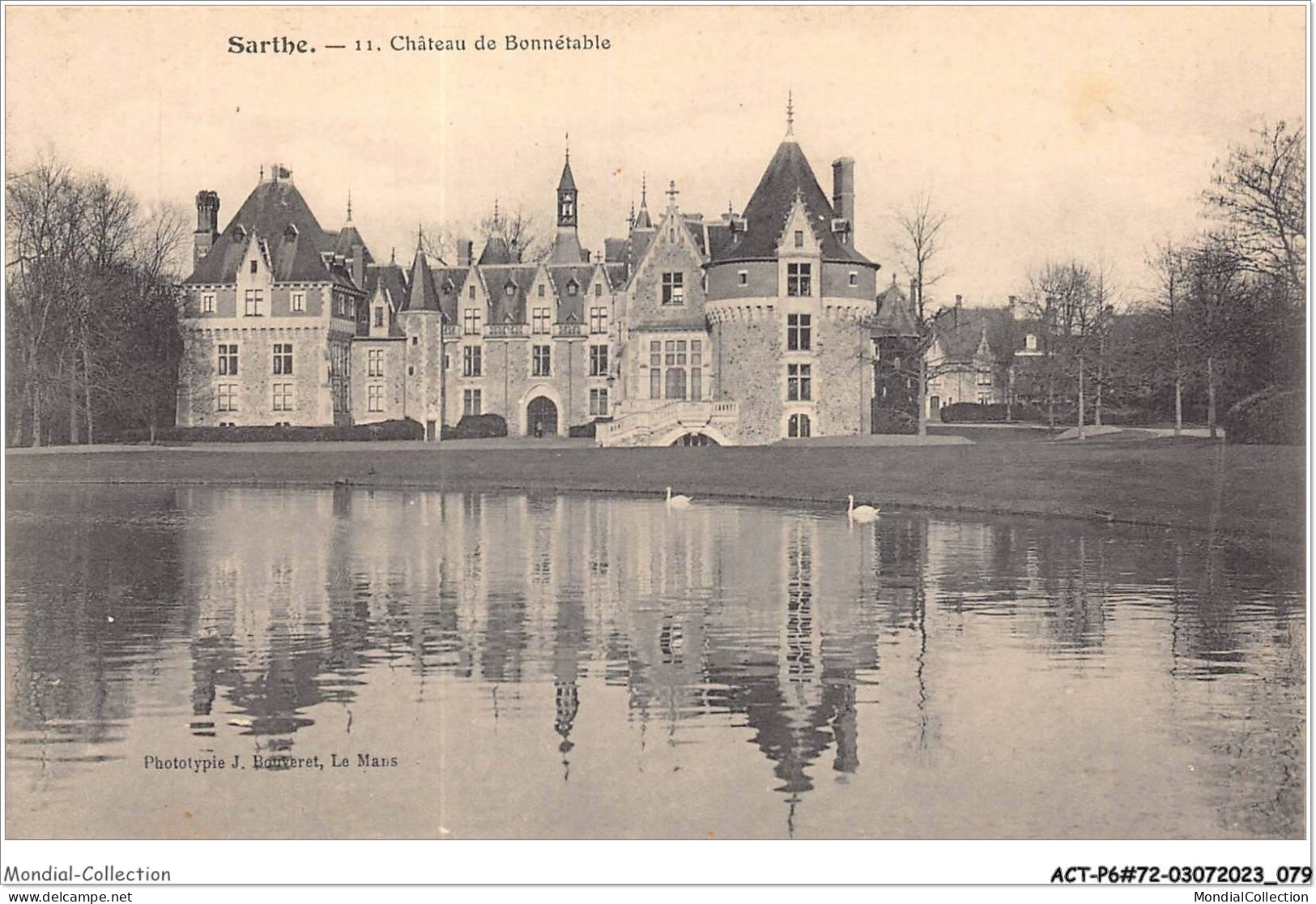 ACTP6-72-0534 - BONNETABLE - Le Château - Bonnetable