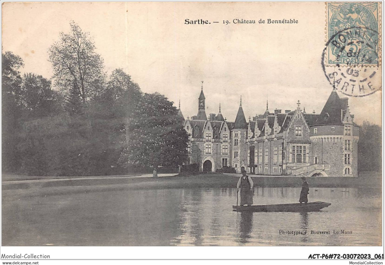 ACTP6-72-0525 - BONNETABLE - Le Château  - Bonnetable