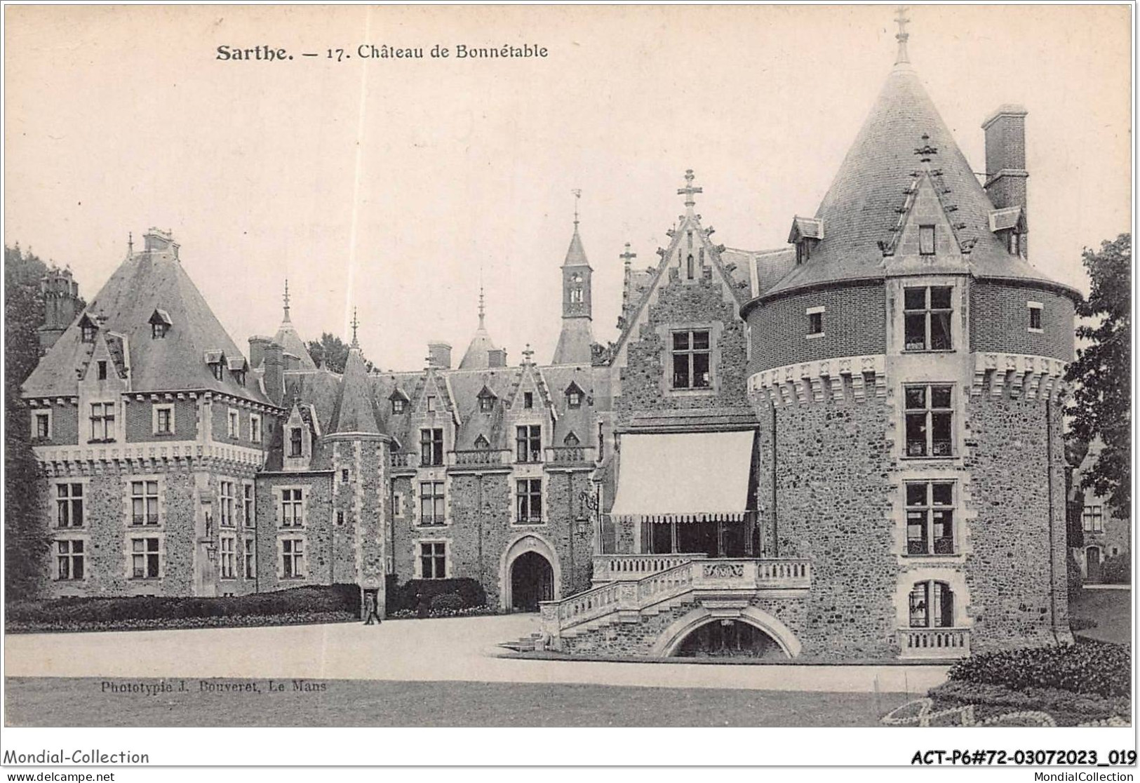 ACTP6-72-0504 - BONNETABLE - Château De Bonnétable - Bonnetable