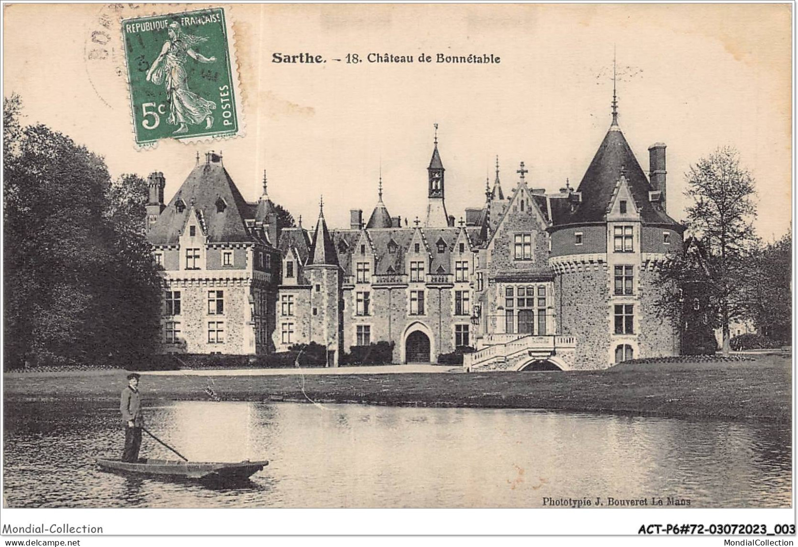 ACTP6-72-0496 - BONNETABLE - Château De Bonnétable - Bonnetable