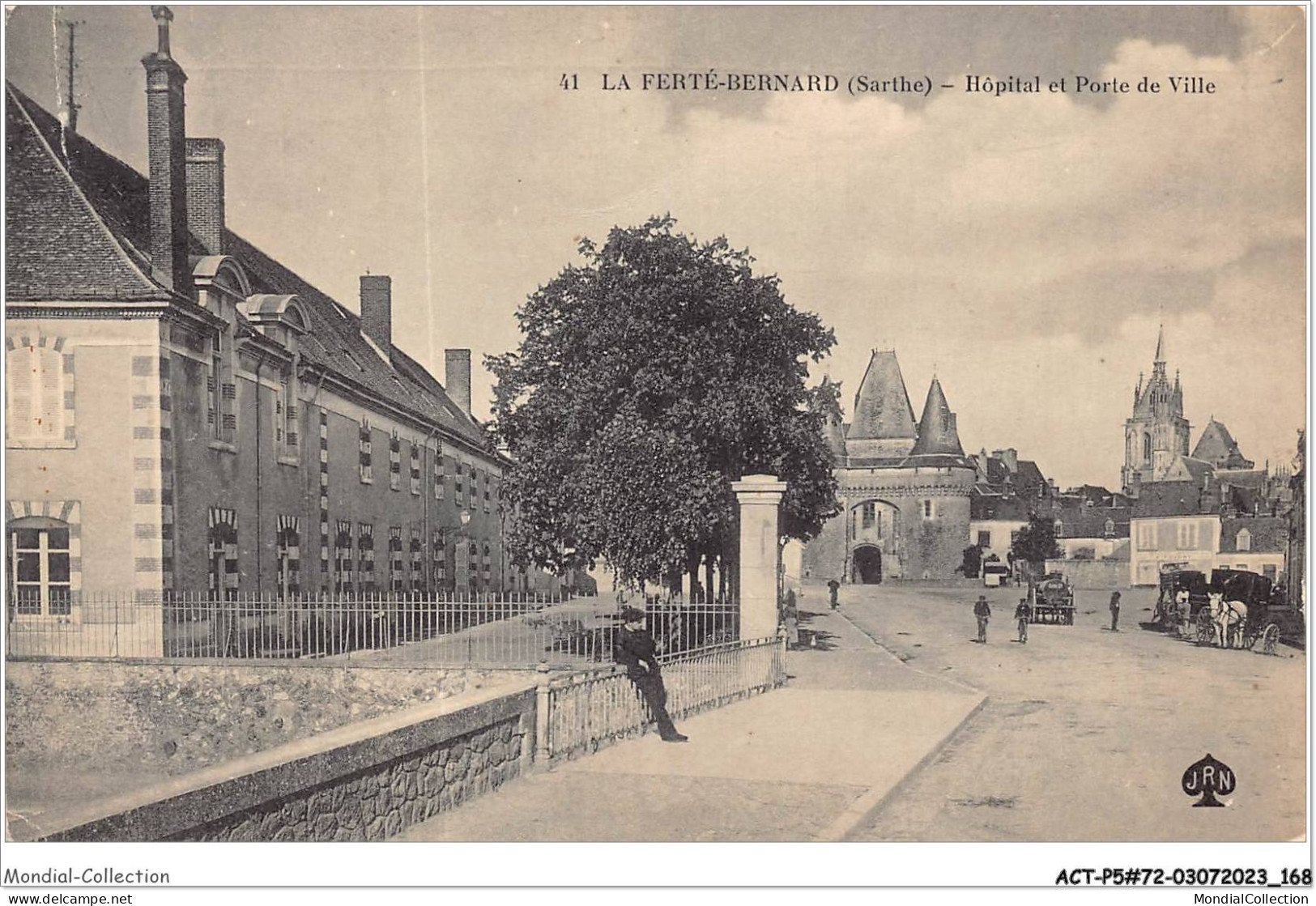 ACTP5-72-0471 - LA FERTE-BERNARD - Hôpital Et Porte De Ville - La Ferte Bernard