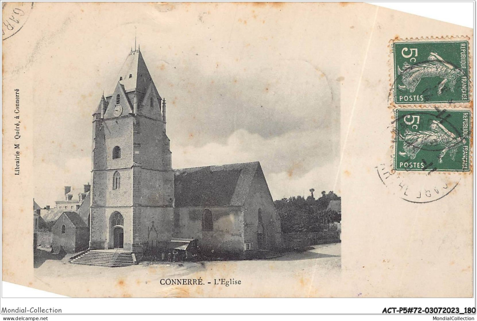 ACTP5-72-0477 - CONNERRE - L'église - Connerre