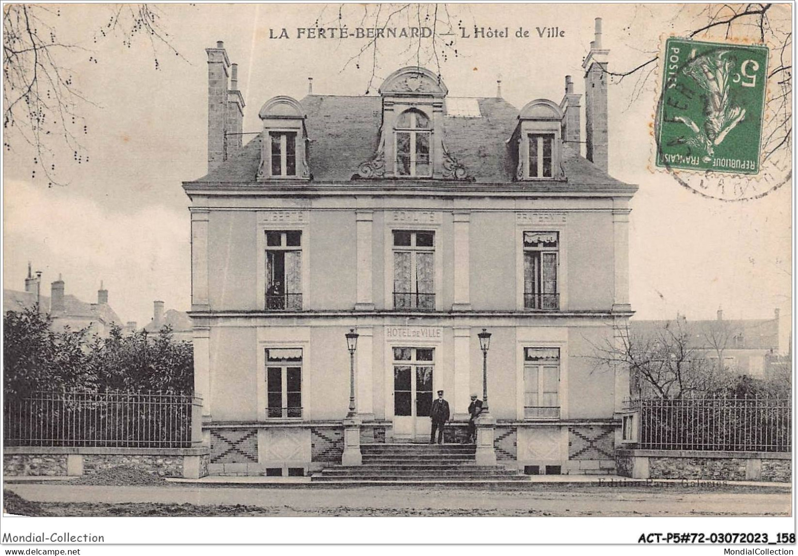 ACTP5-72-0466 - LA FERTE-BERNARD - Hôtel De Ville - La Ferte Bernard