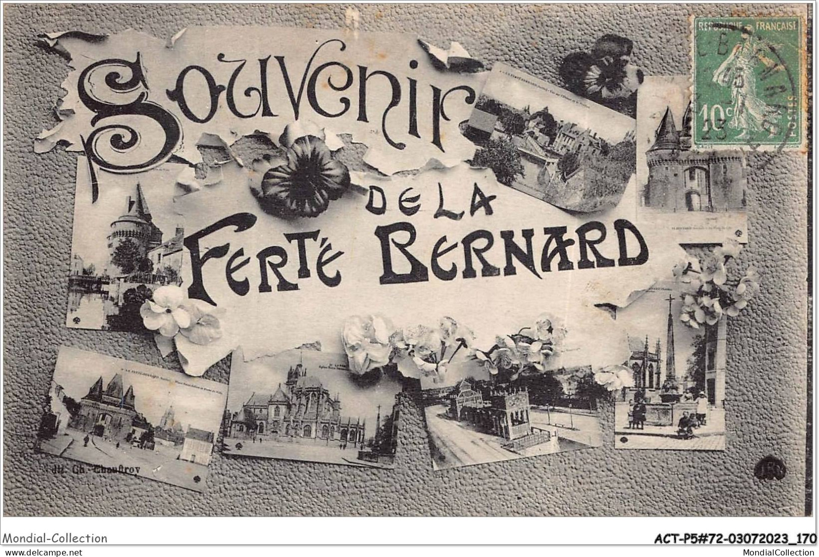 ACTP5-72-0472 - LA FERTE-BERNARD - Souvenir De La Ferté-bernard - La Ferte Bernard