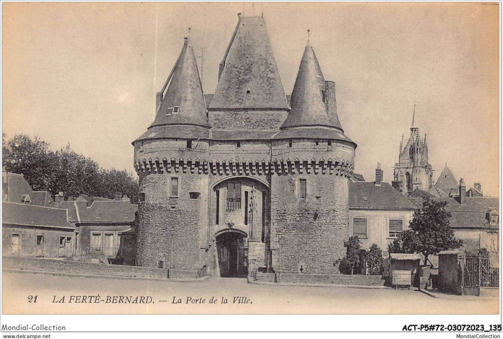 ACTP5-72-0454 - LA FERTE-BERNARD - La Porte De La Ville - La Ferte Bernard