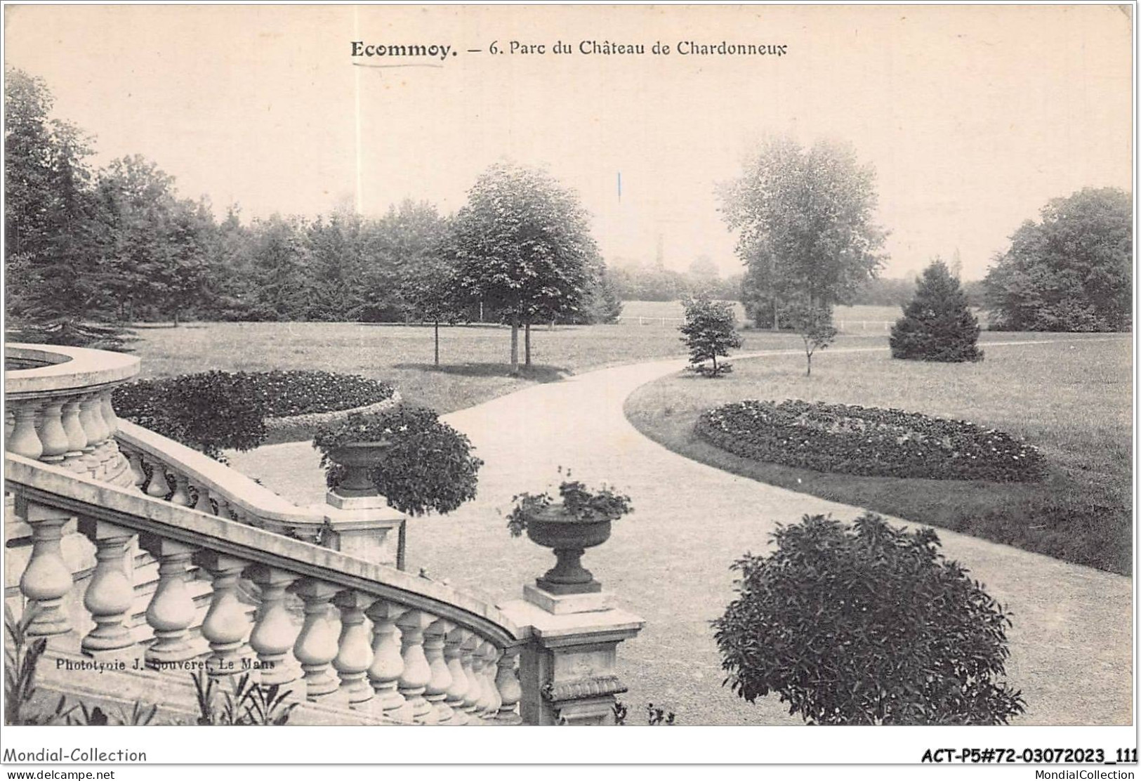 ACTP5-72-0442 - ECOMMOY - Parc Du Château De Chardonneux - Ecommoy