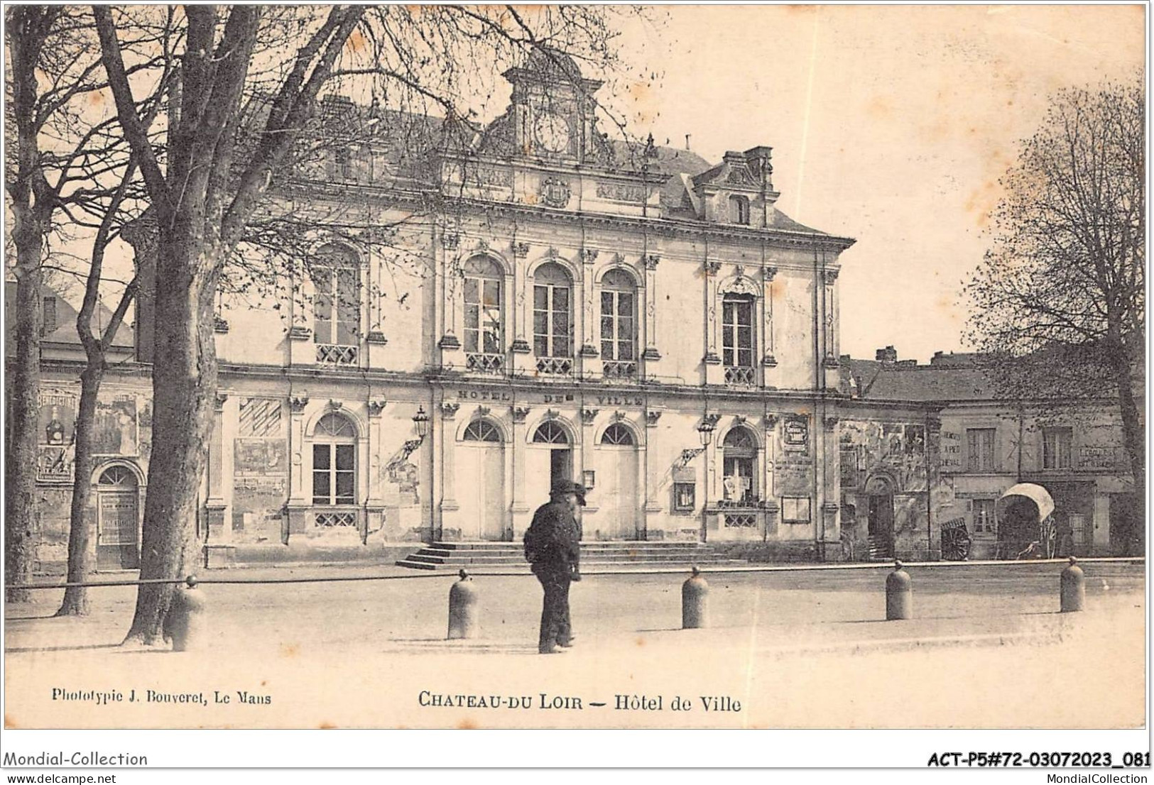 ACTP5-72-0427 - CHATEAU-DU-LOIR - Hôtel De Ville - Chateau Du Loir