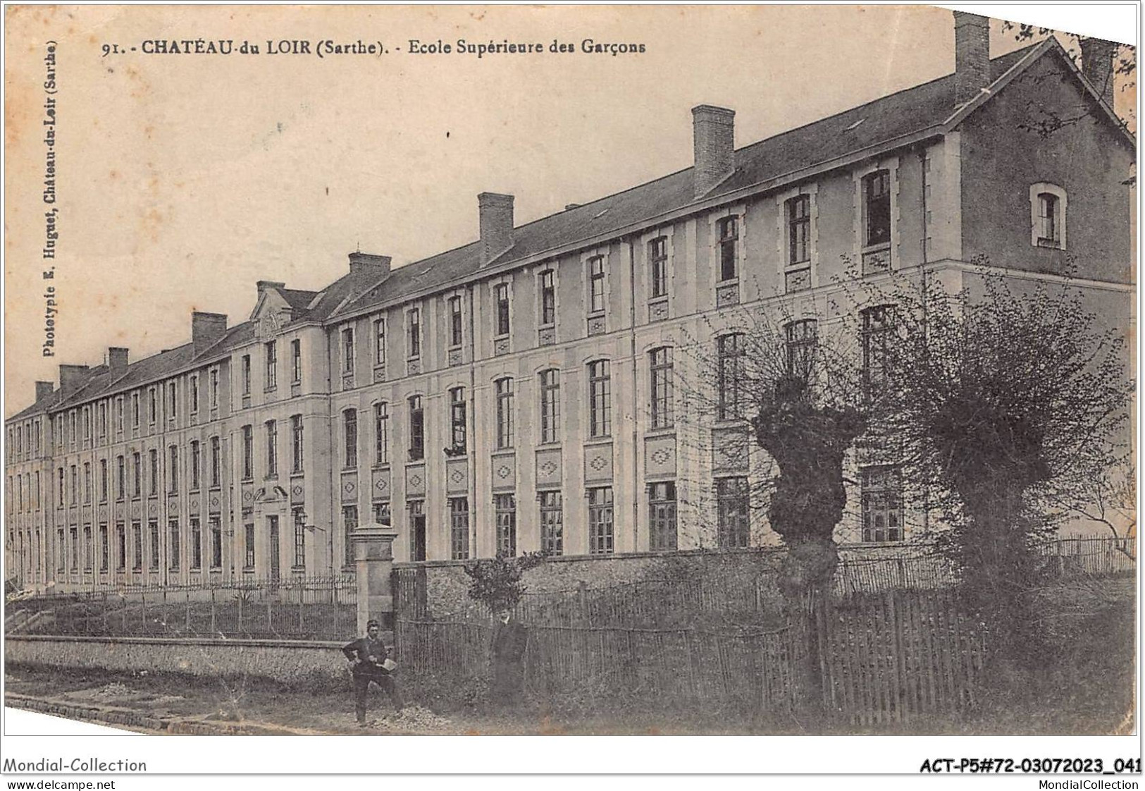 ACTP5-72-0407 - CHATEAU-DU-LOIR - école Superieure Des Garçons - Chateau Du Loir