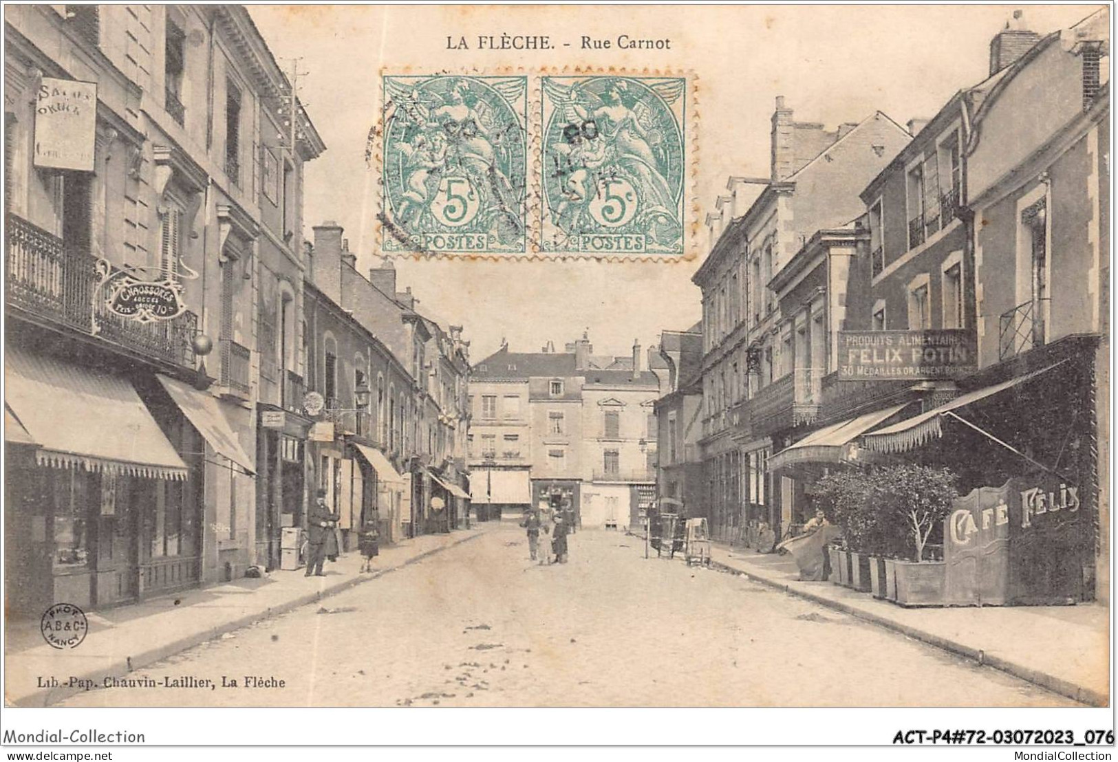 ACTP4-72-0339 - LA FLECHE - Rue Carnot - La Fleche
