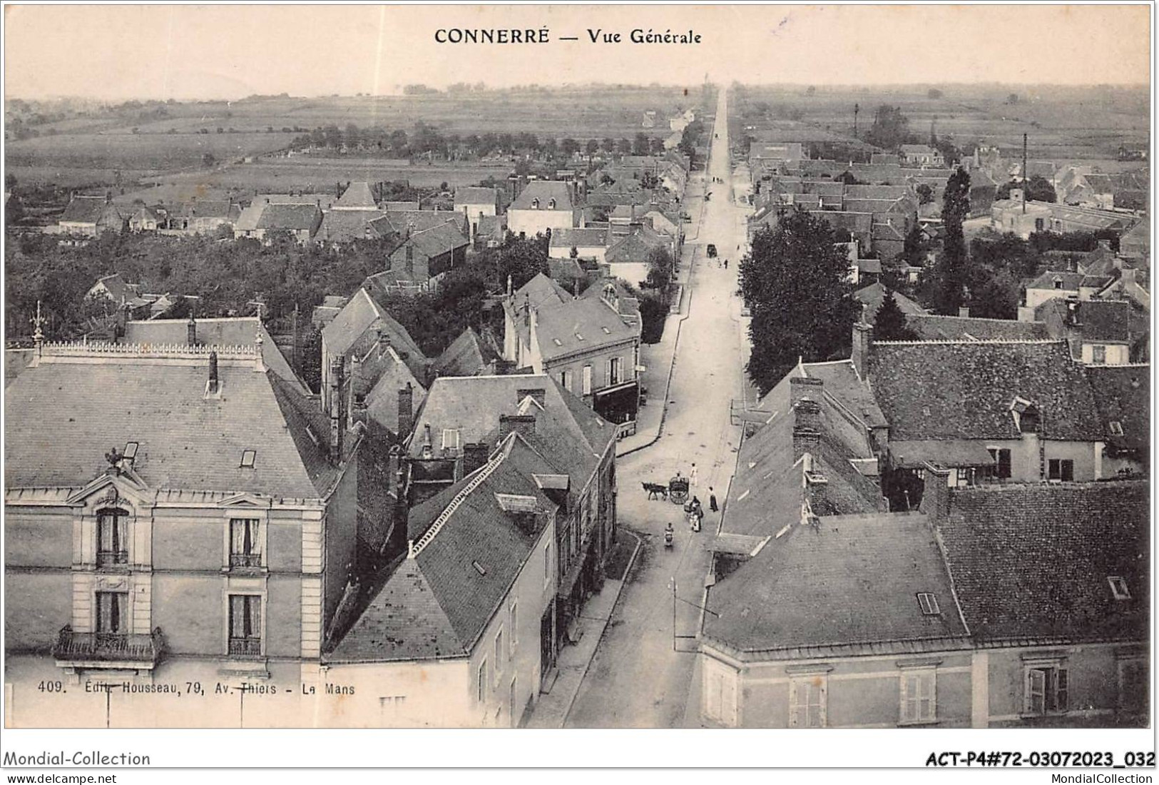 ACTP4-72-0317 - CONNERRE - Vue Générale - Connerre