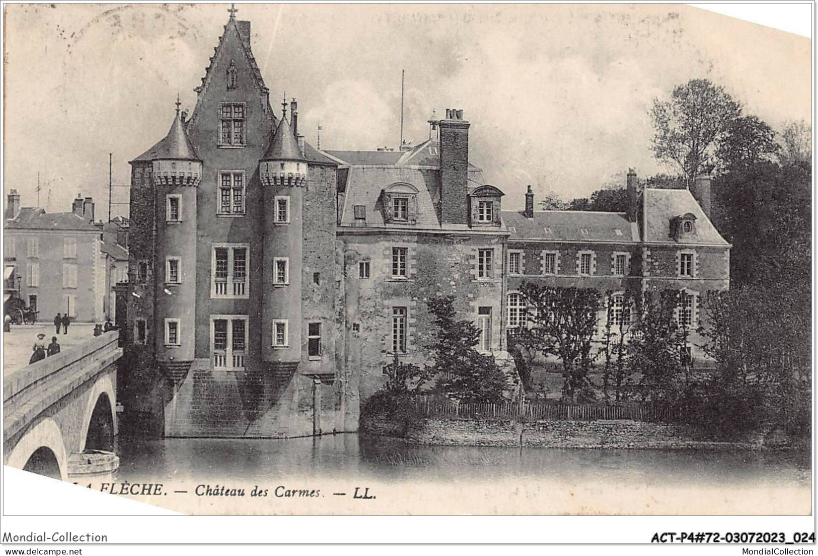 ACTP4-72-0313 - LA FLECHE - Château Des Carmes - La Fleche