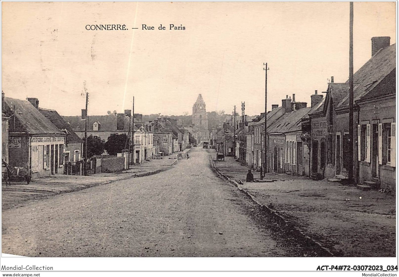 ACTP4-72-0318 - CONNERRE - Rue De Paris - Connerre