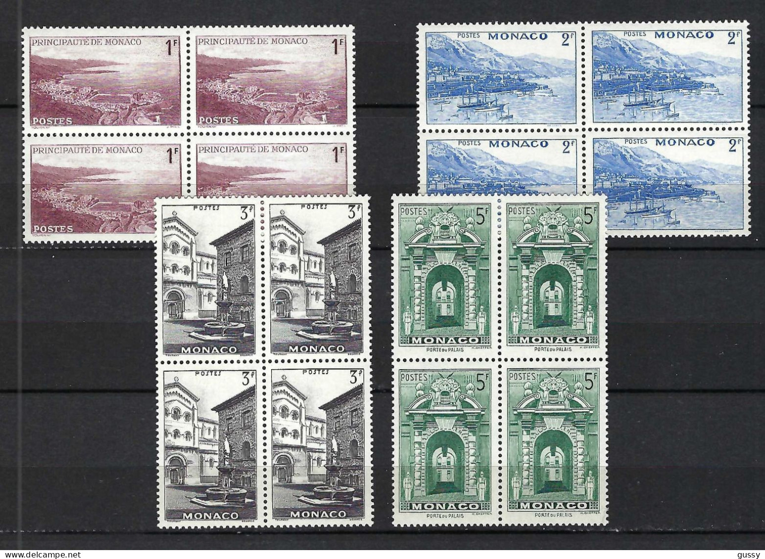 MONACO 1939-41:  Lot De Neufs** - Unused Stamps