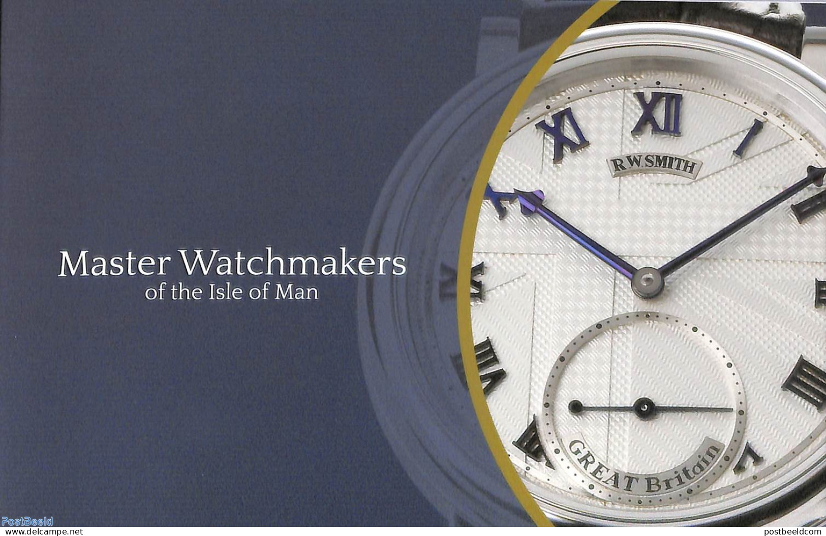 Isle Of Man 2020 Watch Makers Prestige Booklet, Mint NH, Stamp Booklets - Art - Clocks - Non Classificati