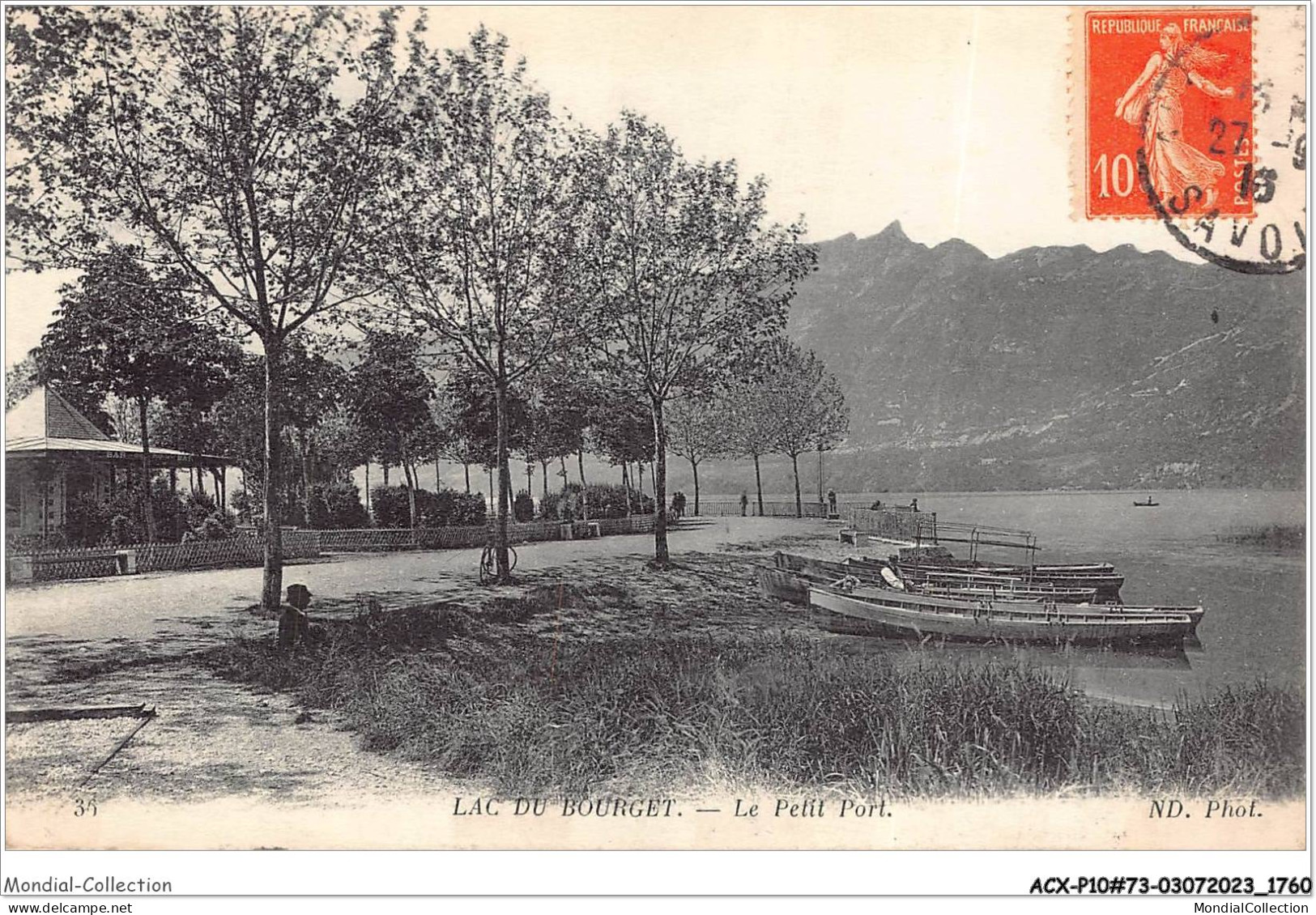 ACXP10-73-0886 - LAC DU BOURGET - Le Petit Port - Le Bourget Du Lac